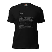 Load image into Gallery viewer, 'haux' definition Unisex tee