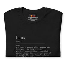 Load image into Gallery viewer, 'haux' definition Unisex tee