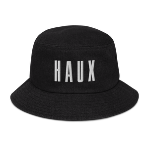 Denim 'HAUX' Bucket Hat