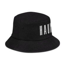 Load image into Gallery viewer, Denim &#39;HAUX&#39; Bucket Hat
