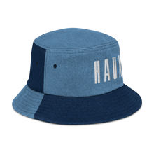 Load image into Gallery viewer, Denim &#39;HAUX&#39; Bucket Hat
