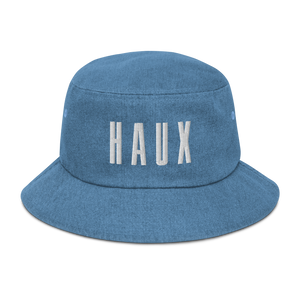 Denim 'HAUX' Bucket Hat