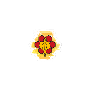 'Haux Hive' Logo Stickers