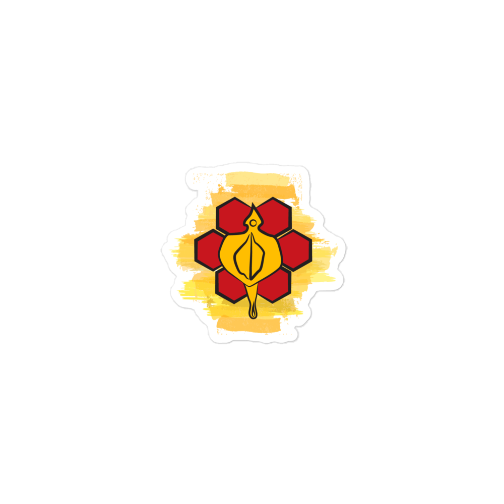 'Haux Hive' Logo Stickers