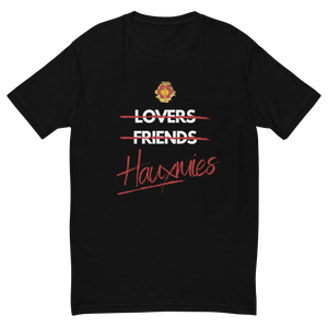 'Hauxmies Lovers Friends' Black Unisex Tee